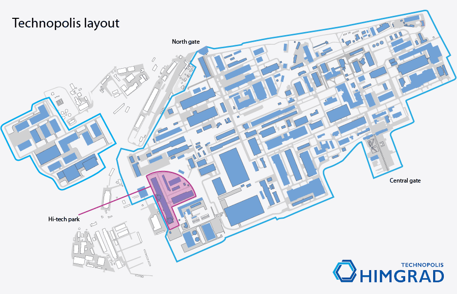 Технополис москва схема территории